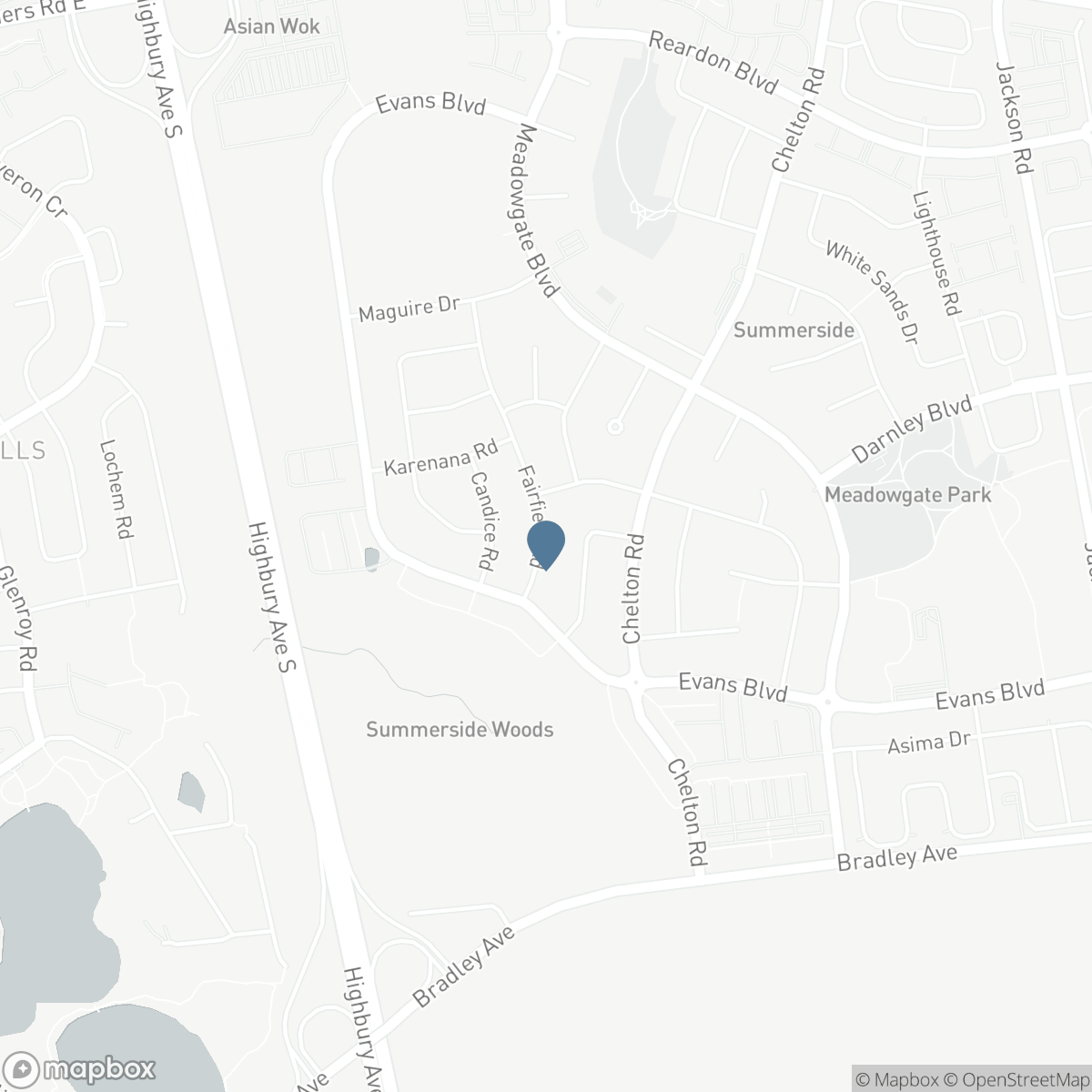 1707 FAIRFIELD Road, London, Ontario N6M 0A1
